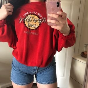 Hard Rock Cafe Chicago Crew Neck